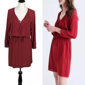 New Madewell Woodland Silk Dress Boho Festival